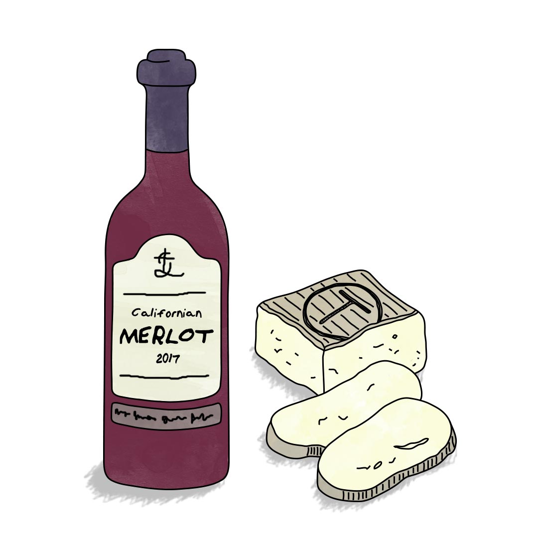 Merlot and Taleggio