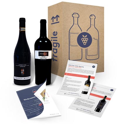 Monthly wine subscription