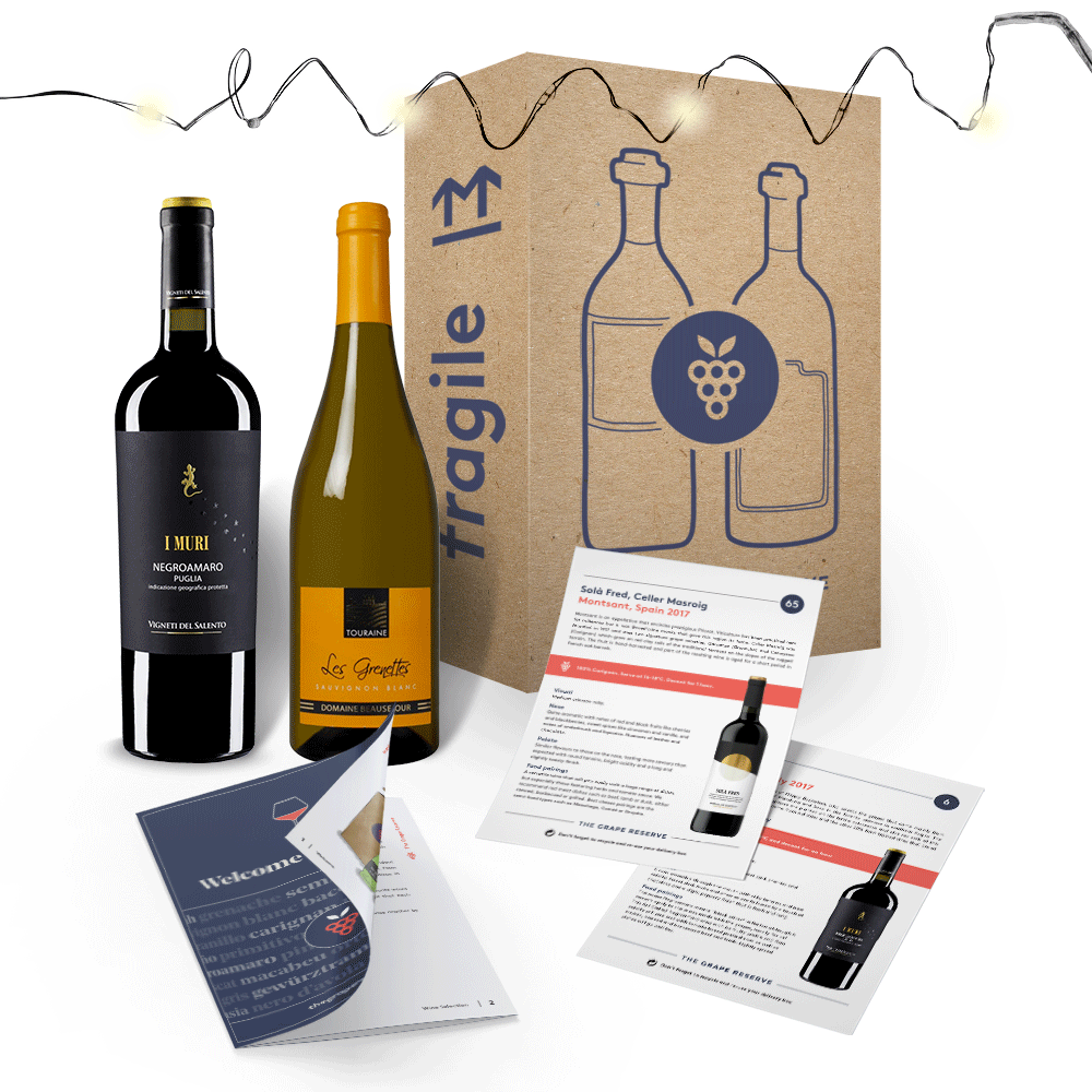christmas wine subscription gift